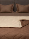 Brown Roasted Cocoa & Clotted Cream Reversible Comforter